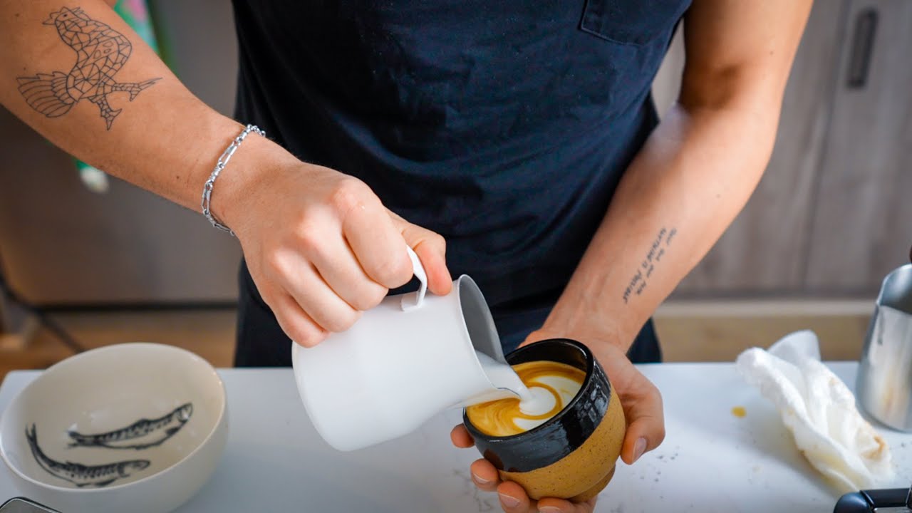 How to make a latte with a Breville Barista Touch