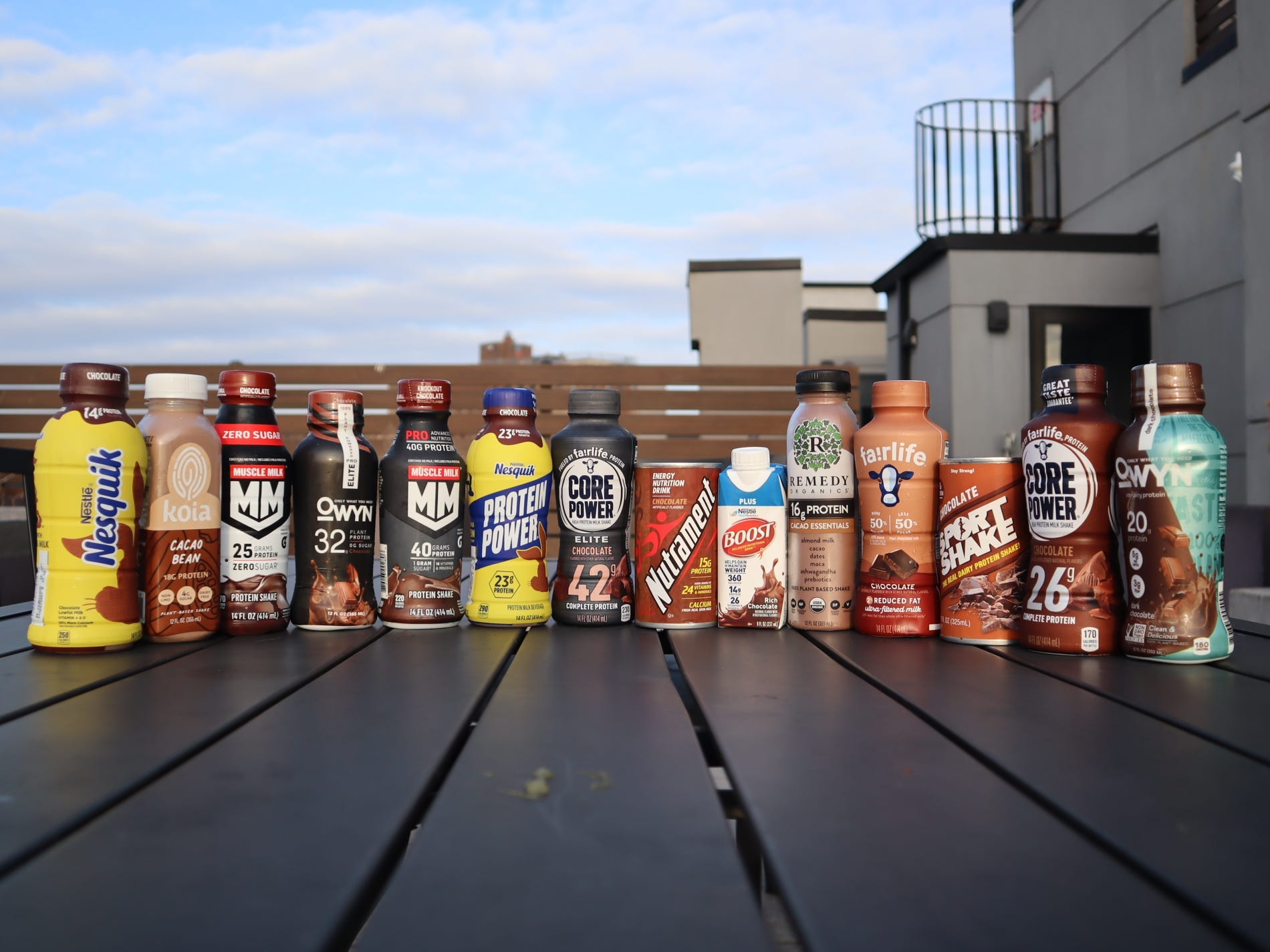 I tried 14 high-protein drinks and ranked them from worst to best. Some ...