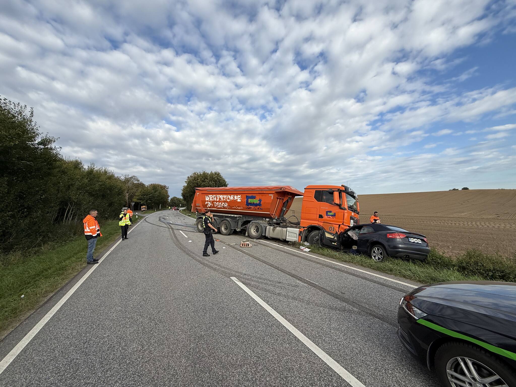 Wunderbar Unfall B76 Plon Heute Bild