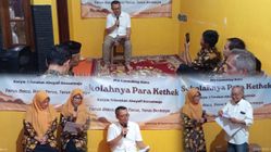 Peluncuran Buku "Sekolahnya Para Ketek" Perkuat Pendidikan Melalui Sastra di SMP Negeri 1 Cilongok