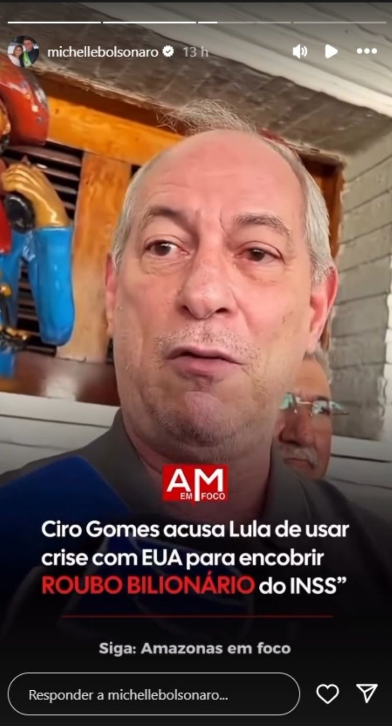 Michelle ensaia campanha e divulga vídeo após Tarcísio sinalizar que não quer enfrentar Lu