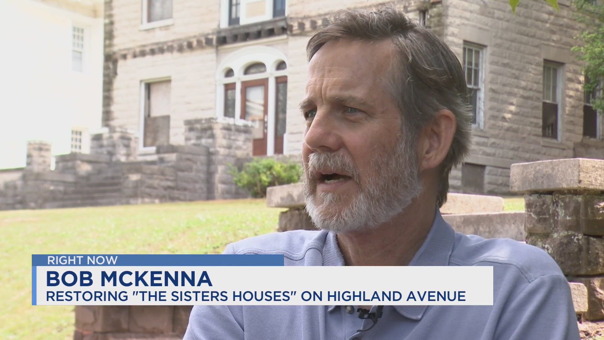 Plans to restore 'The Sisters Houses' on Highland Ave.