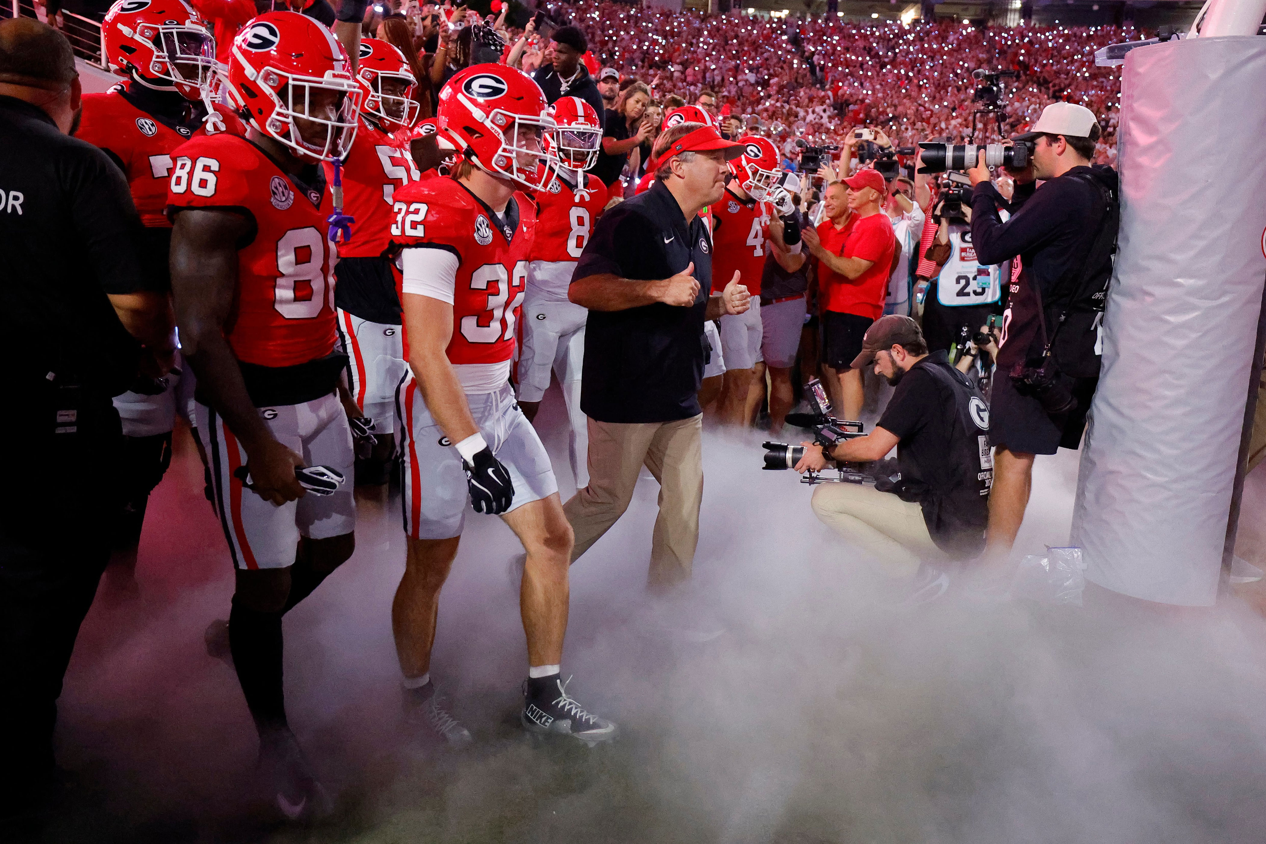 isn’t panicking after loss to Alabama. The Dawgs have been here