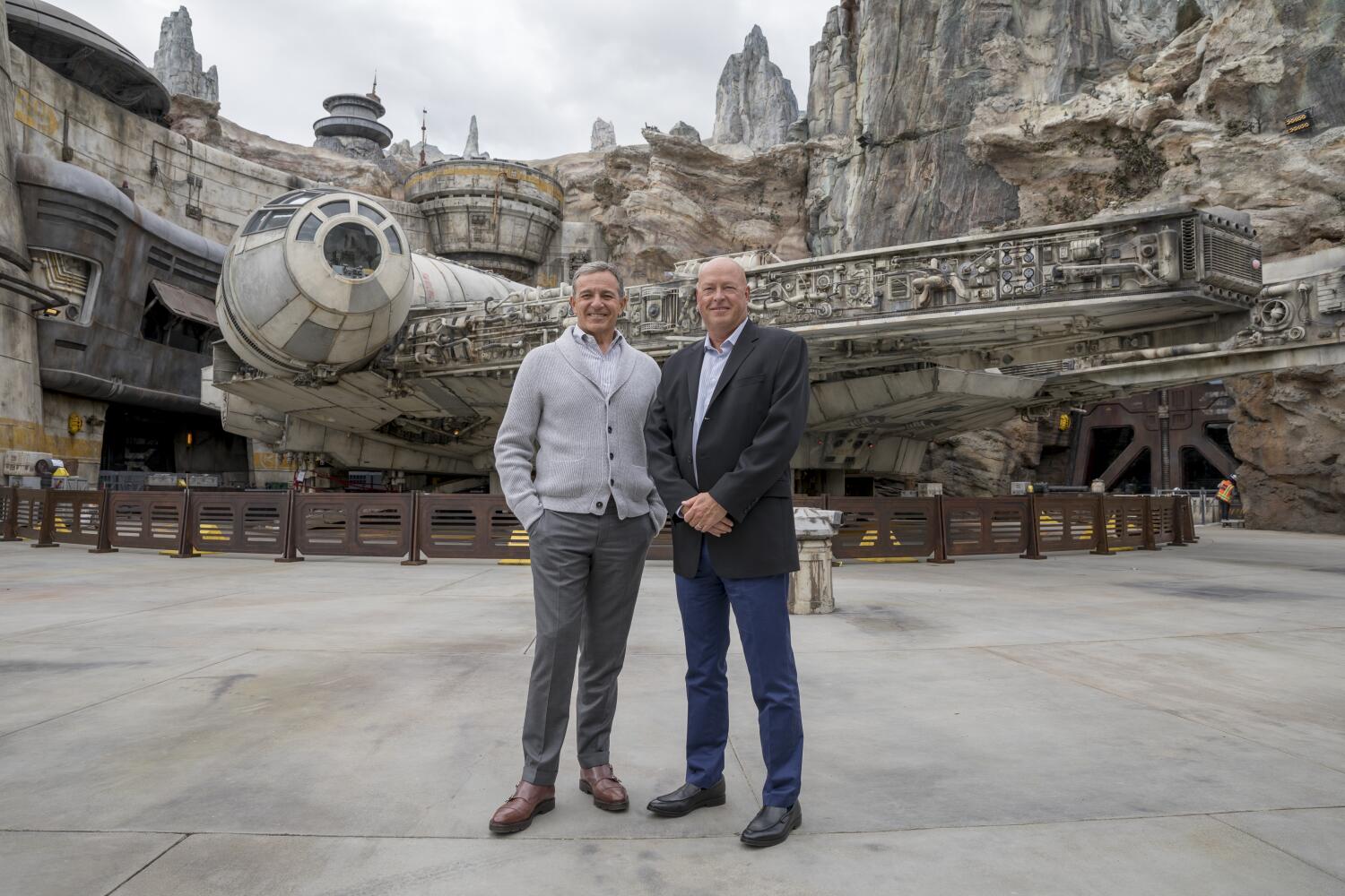Bob Iger passed the CEO torch to Bob Chapek in 2020. ((Business Wire))