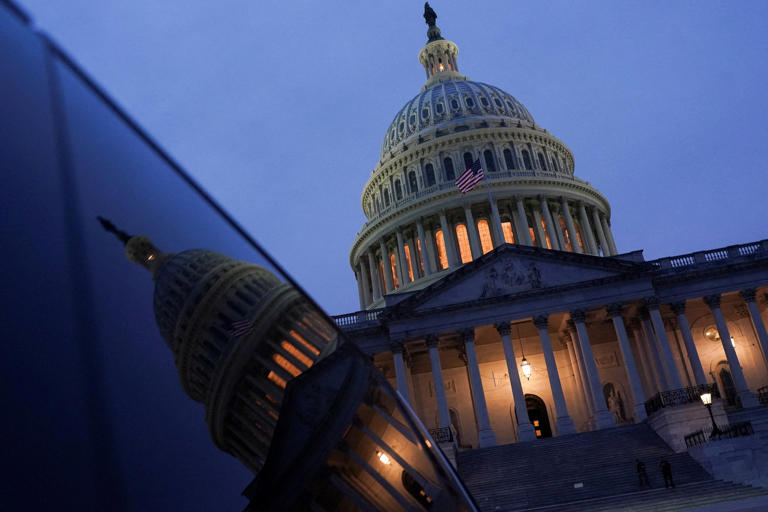 Nathan Howard/Reuters - PHOTO:A view of the U.S. Capitol on Sept. 29, 2025 in Washington.