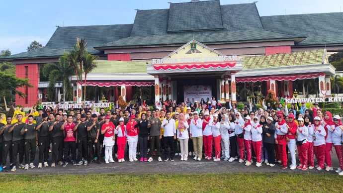 Jaga Kesehatan Jantung Cinta, Bangun Generasi Katingan Sehat dan Berkualitas