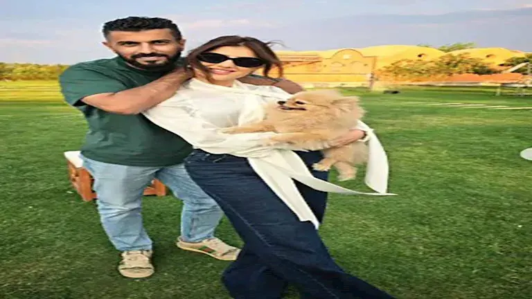 مي عُمر ومحمد سامي