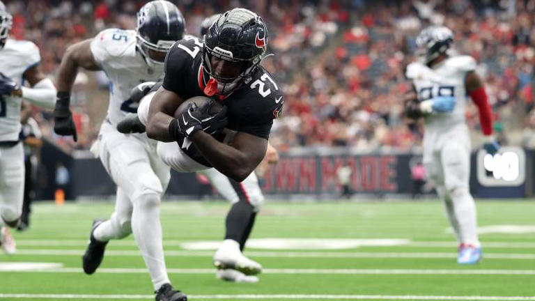 Texans RB Woody Marks Takes Victory Lap as NFL Issues Notice