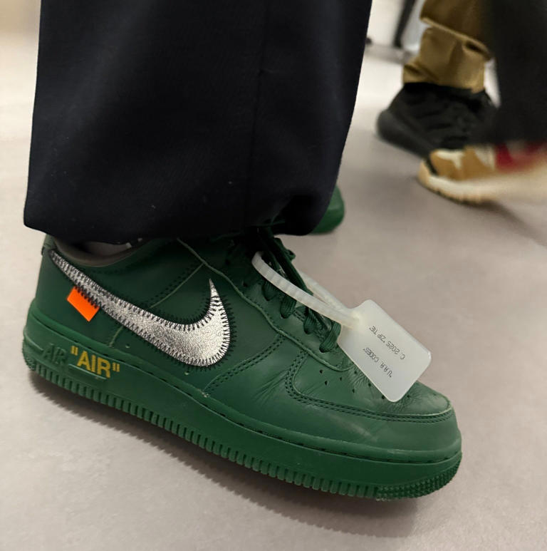 Unreleased Virgil Abloh x Nike Air Force 1 Surfaces