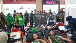 Korem 172/PWY Dukung Kegiatan Kesehatan Kodam XVII/Cenderawasih di Mall Jayapura