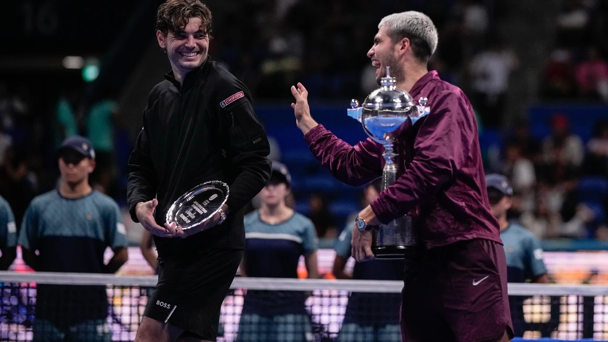 Taylor Fritz, tras ser derrotado por Carlos Alcaraz: "Encima, es un gran  t&iacute;o"
