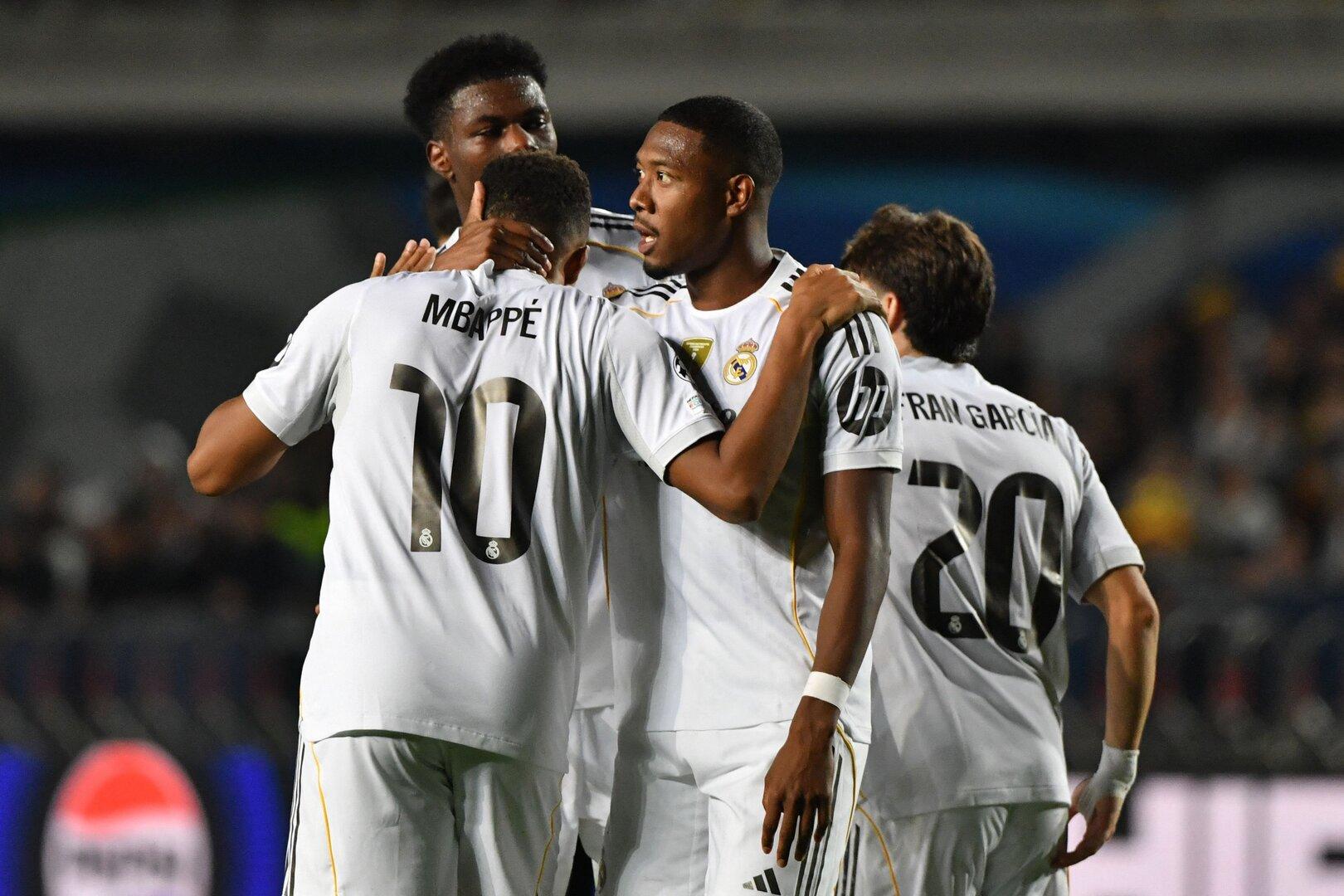 5:0-Sieg für Real mit Alaba in Almaty: 