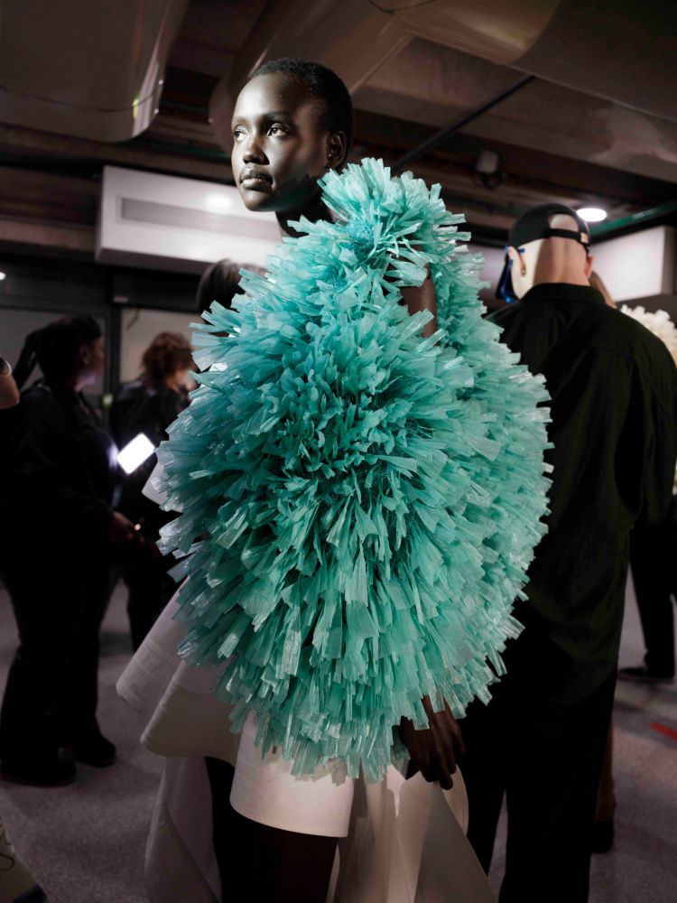 Backstage at Stella McCartney Spring 2026 Ready-to-Wear Collection