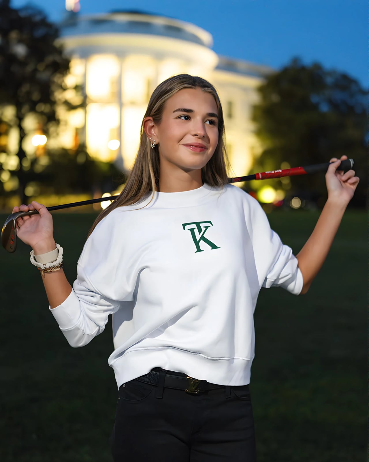 Meet the 18-Year-Old Trump Scion Selling Sweatshirts From the White House  Lawn