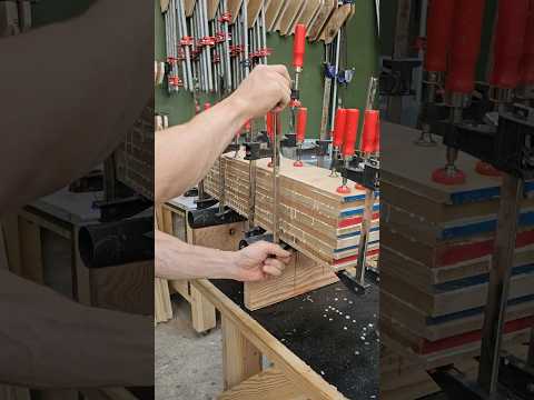The birth of a cube pattern cutting board