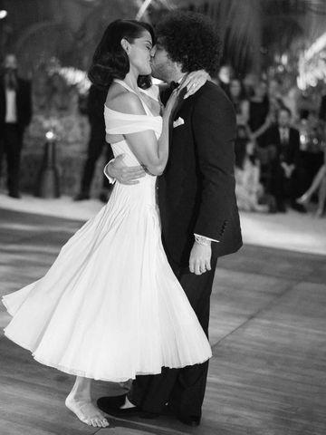 Selena Gomez Shares the First Look at Her Wedding Reception Dress in New  Photos from Her and Benny Blanco's Big Day