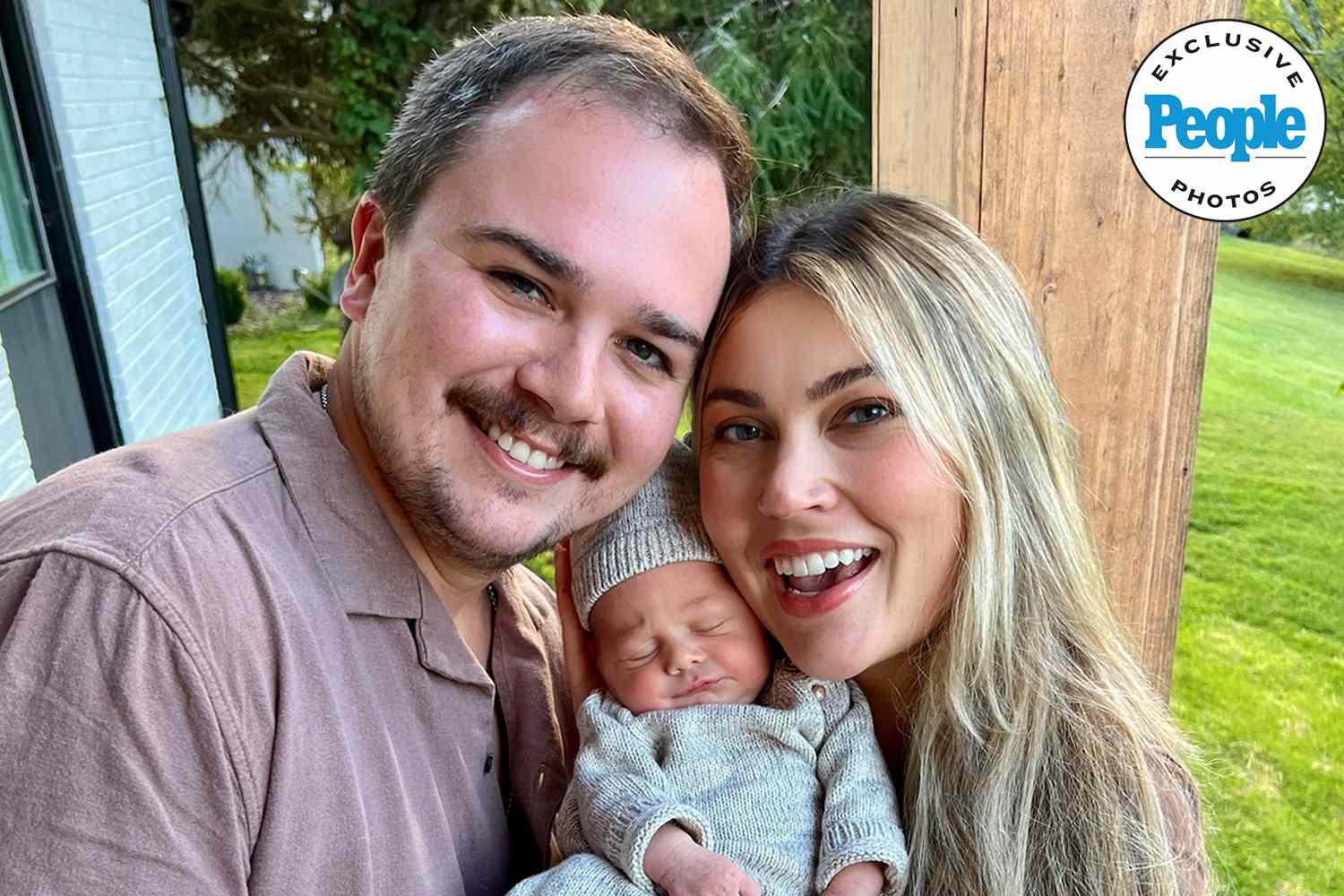 John Prine's Son Tommy First Baby, Son Teddy, with Wife