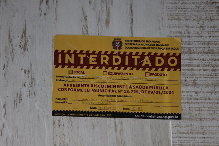TQ São Paulo 30.09.2025 Metrópole Bar Ministrão onde clientes tomaram bebidas adulteradas é fechado. Foto Tiago Queiroz/Estadão Foto: Tiago Queiroz/Estadão