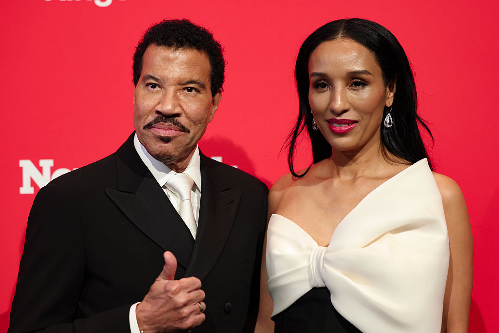 NEW YORK, NEW YORK – MAY 01: (L-R) Lionel Richie and Lisa Parigi attend The King’s Trust 4th Annual Global Gala on May 01, 2025 in New York City. (Photo by Cindy Ord/WireImage)
