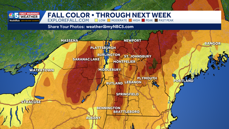 Spectacular colors: Peak foliage to occur in the Adirondacks, along the ...