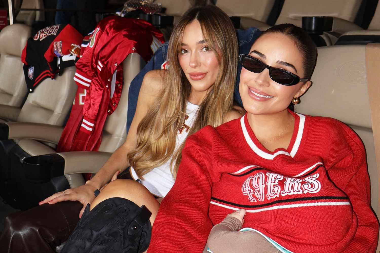 Olivia Culpo Breastfeeds 11WeekOld Daughter Colette While Cheering on