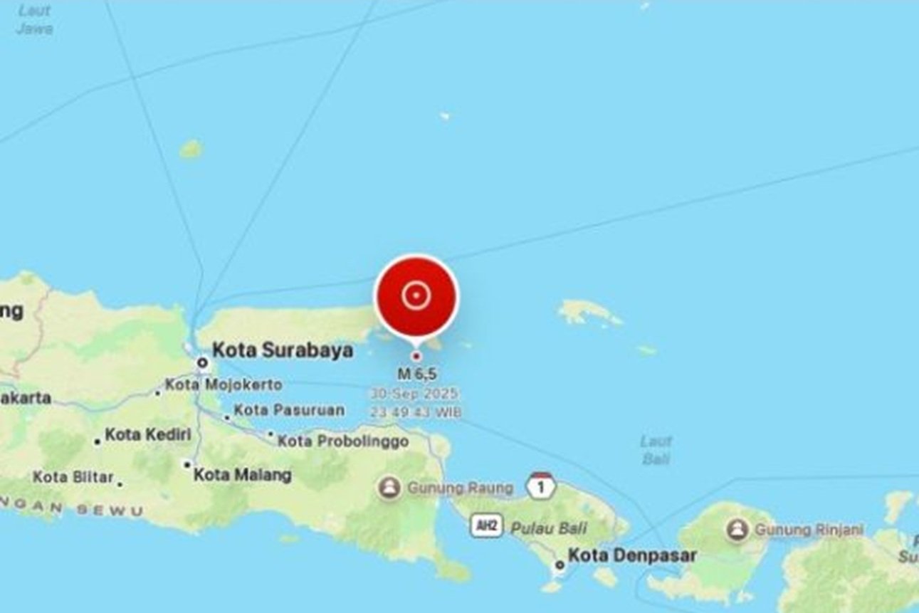 BMKG Laporkan 4 Gempa Susulan di Sumenep, Ini Penyebabnya