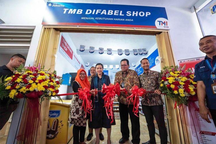 Bank Jakarta dan Indogrosir Buka Toko Mandiri untuk Difabel