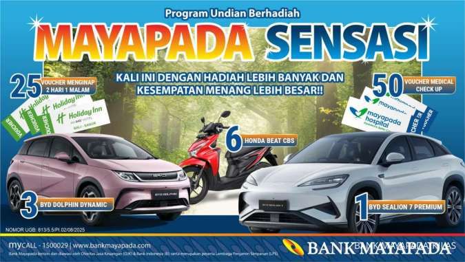 Apresiasi Nasabah, Bank Mayapada (MAYA) Kembali Hadirkan Undian Sensasi Mayapada
