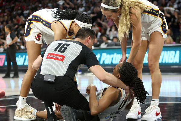 Kelsey Mitchell exits with injury as Fever all in Game 5