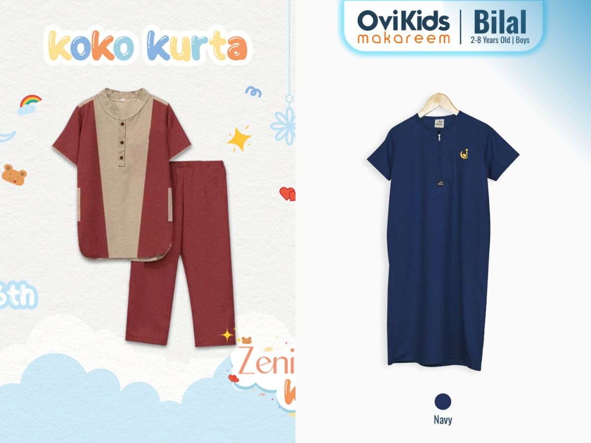 4 Pilihan Baju Koko Anak Laki-Laki yang Stylish dan Sopan