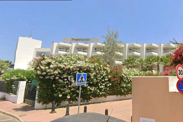 Multiple injured after rock falls down hill of Ibiza hotel as witness ...