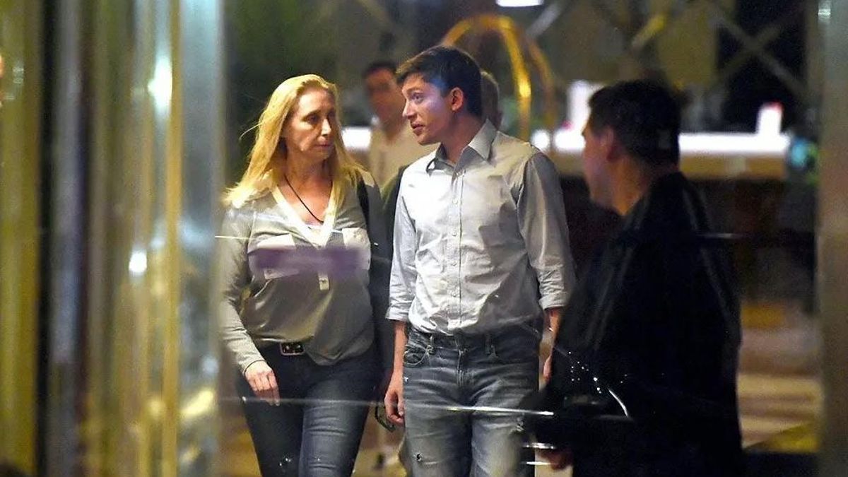 Karina Milei y Santiago Caputo.