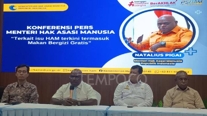 Menteri Pigai: Keracunan MBG Tidak Langgar HAM