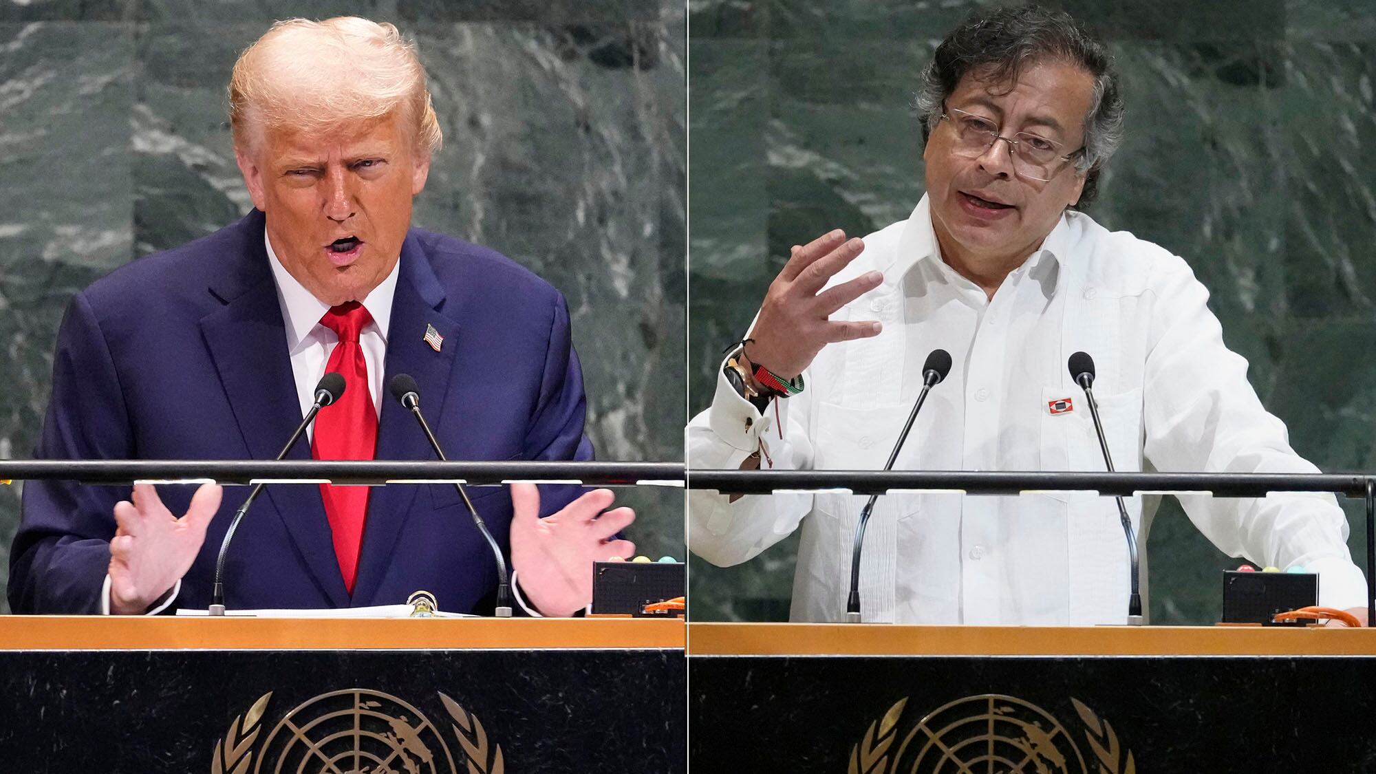 A Gustavo Petro no le gustó el plan de Donald Trump para lograr la paz ...