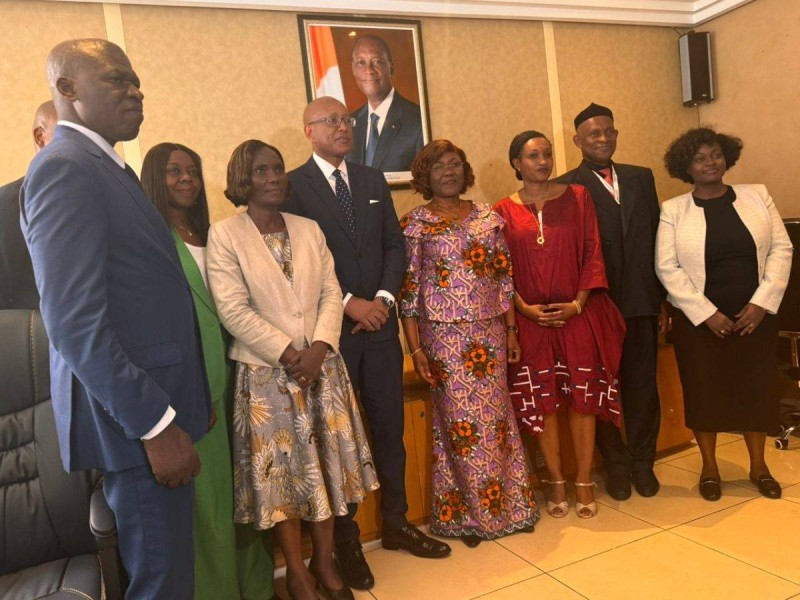 Développement durable: Nialé Kaba discute des priorités avec le vice-président de la Sfi pour l’Afrique