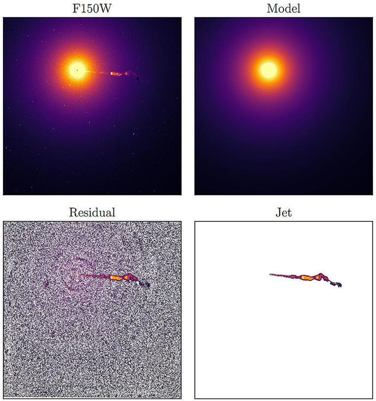 Infrared data from the James Webb Telescope reveals more structural ...