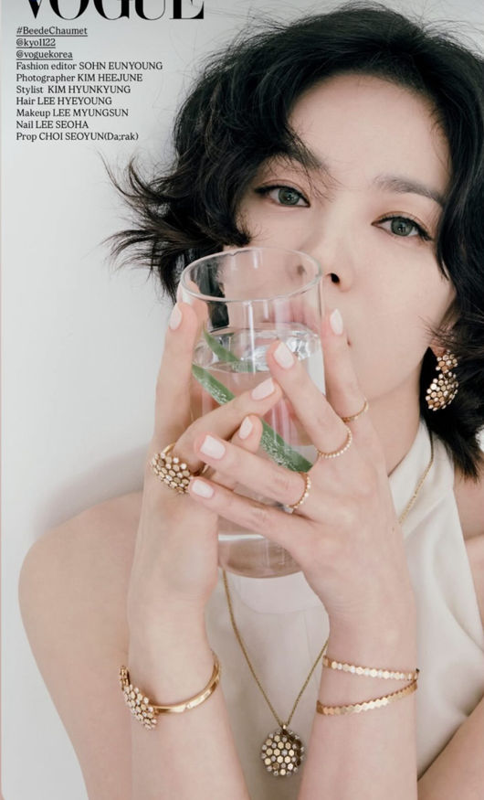 주얼리 화보 속 송혜교