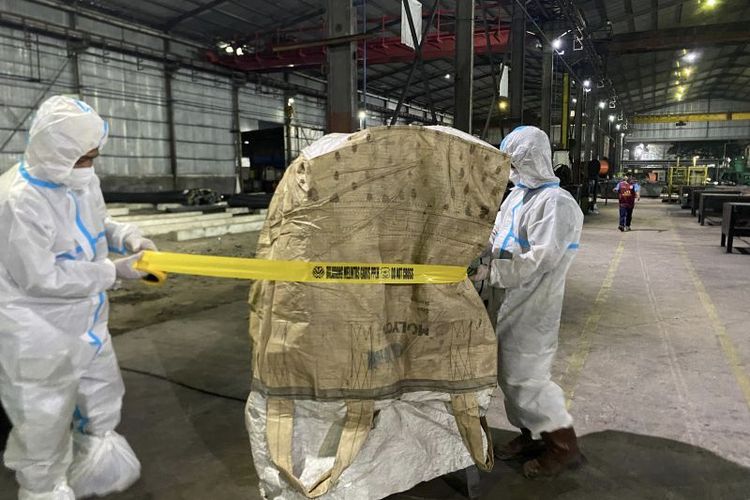 248 Ton Material Radioaktif Cs-137 Ditemukan di Cikande