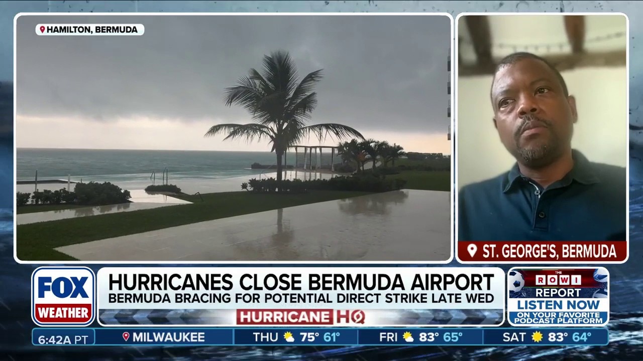 Bermuda airport closed as island braces for impacts from Hurricane Imelda