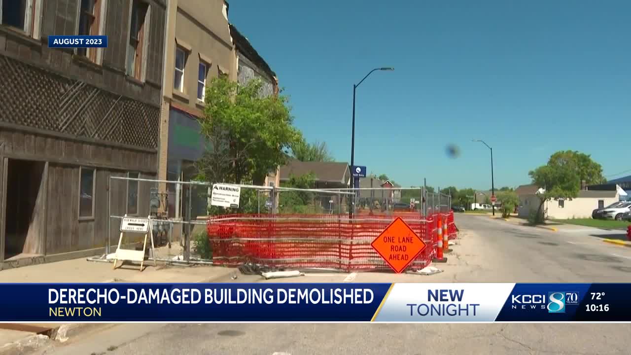 Iowa building demolished after years-long court battle