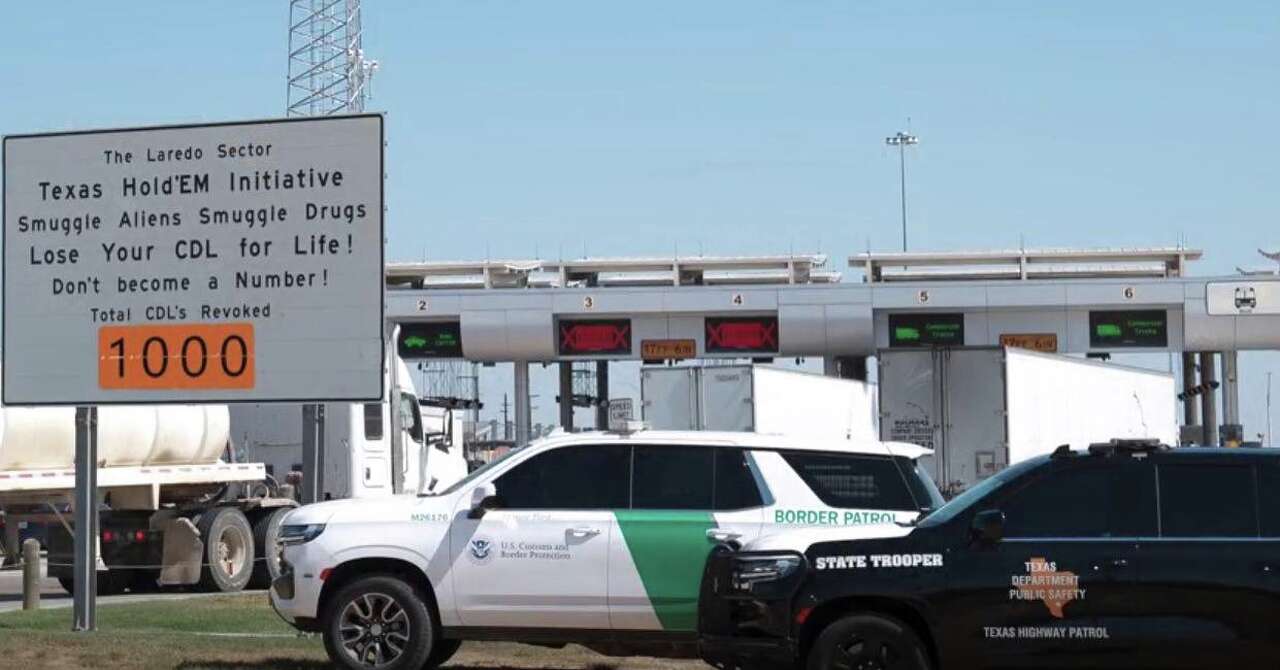 Laredo Border Patrol, Texas DPS arrest driver and migrants near Rio Grande
