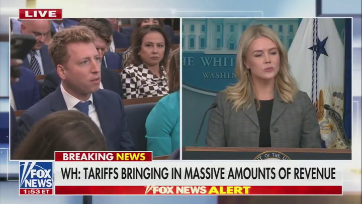 Leavitt Defends Trump’s AI Magic Beds Video as ‘Refreshing’