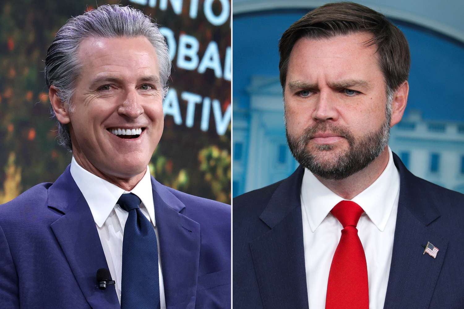 Gavin Newsom Fires Back at Trump's String of Deepfake Videos with His