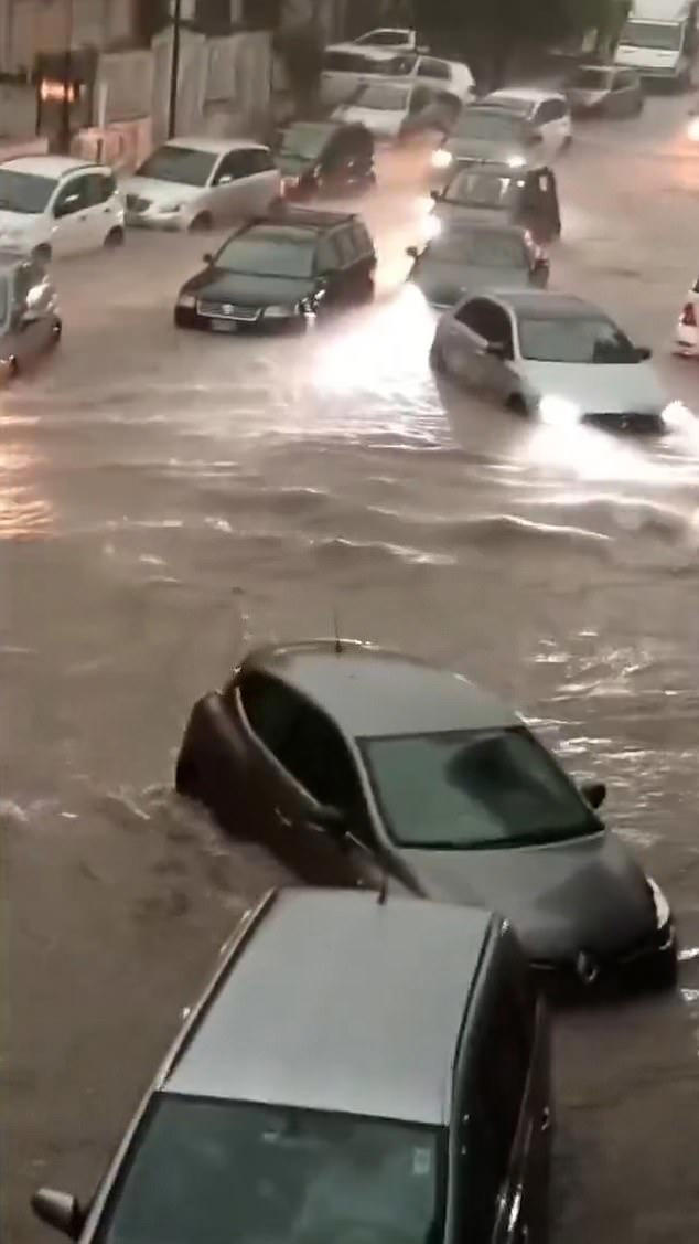 Freak storm triggers severe flooding in Italian holiday hotspot as ...