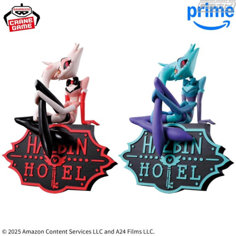 ハズビン・ホテルへようこそ フィギュアHusk Angel Dust クールに座るハスクとエンジェル・ダストを立体化！『ハズビン