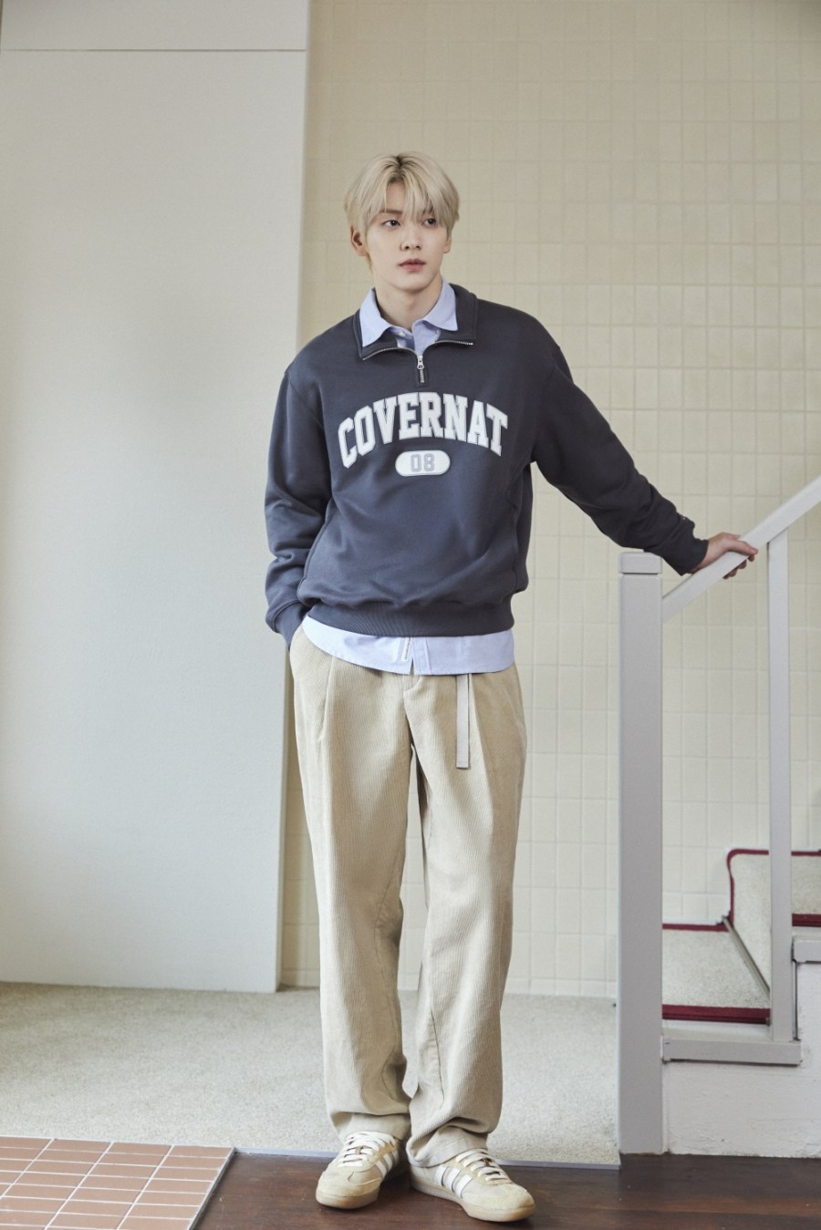 フォト】TXTスビン「COVERNAT」新アンバサダーに…爽やかキャンパス男子