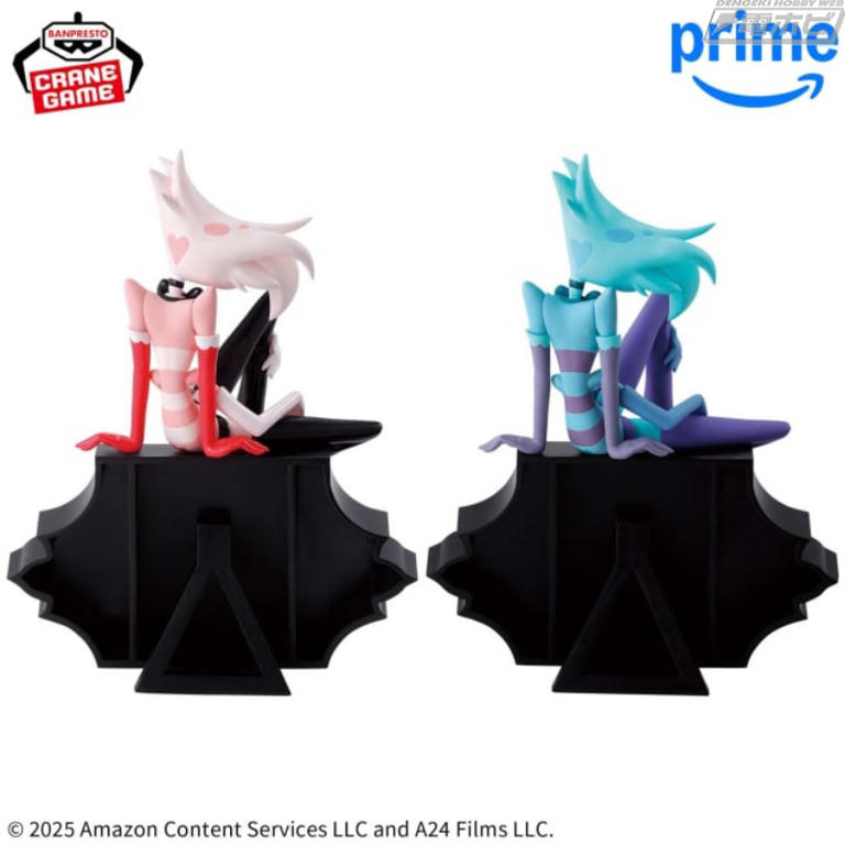 クールに座るハスクとエンジェル・ダストを立体化！『ハズビン・ホテル