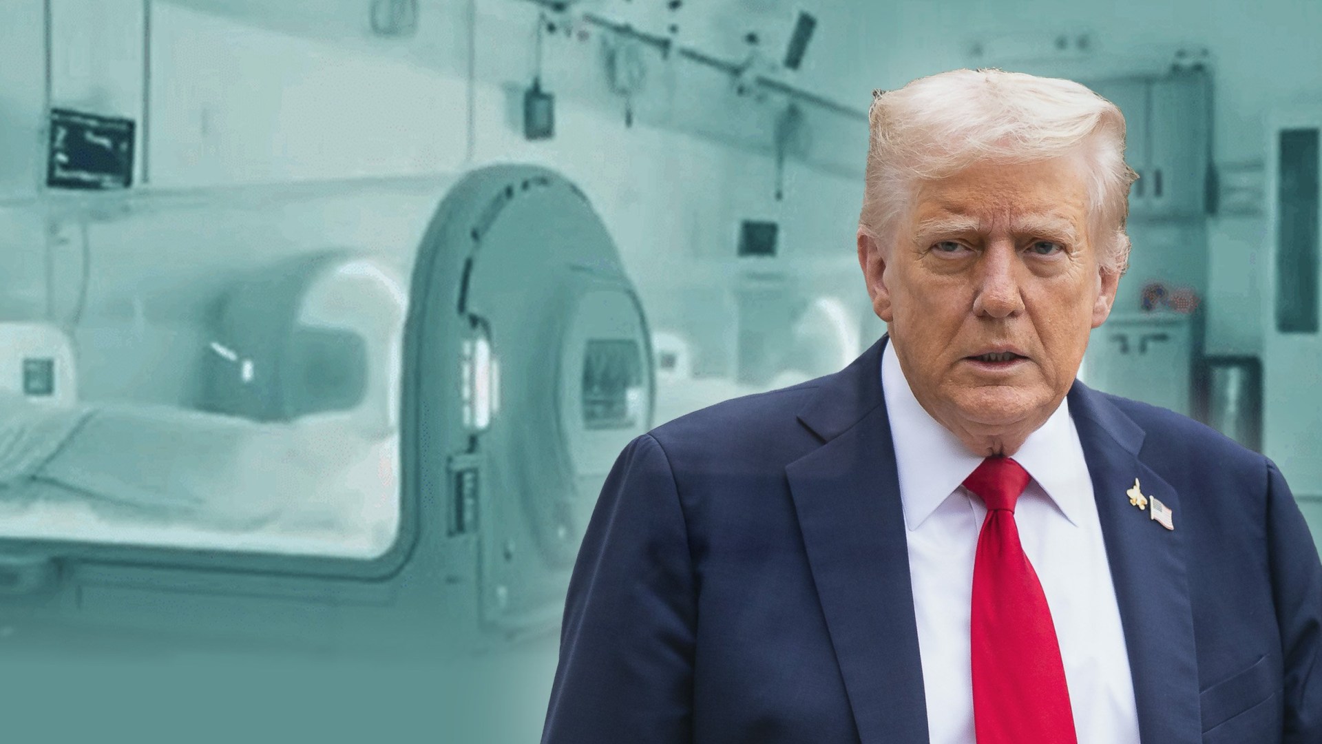 Trump post on alien medbed conspiracy theory defended