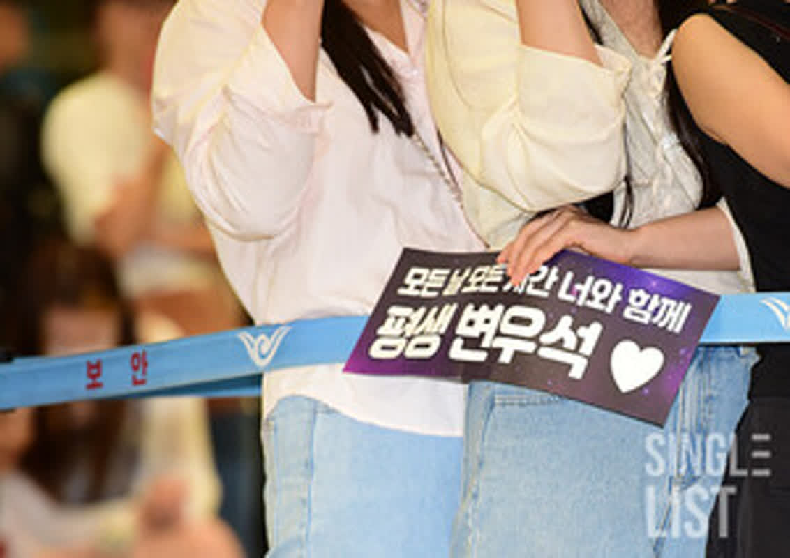 '승객에 플래시' 변우석 사설 경호원 벌금 100만원