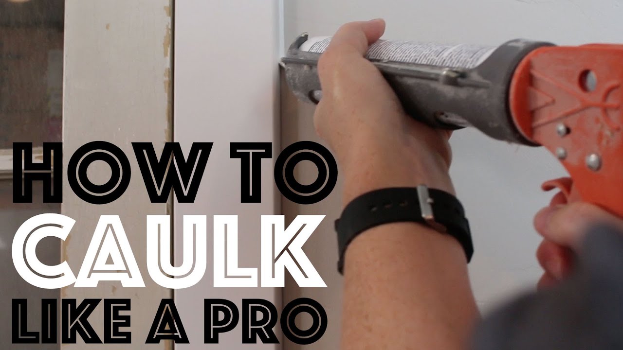 Transform your DIY skills with perfect caulking